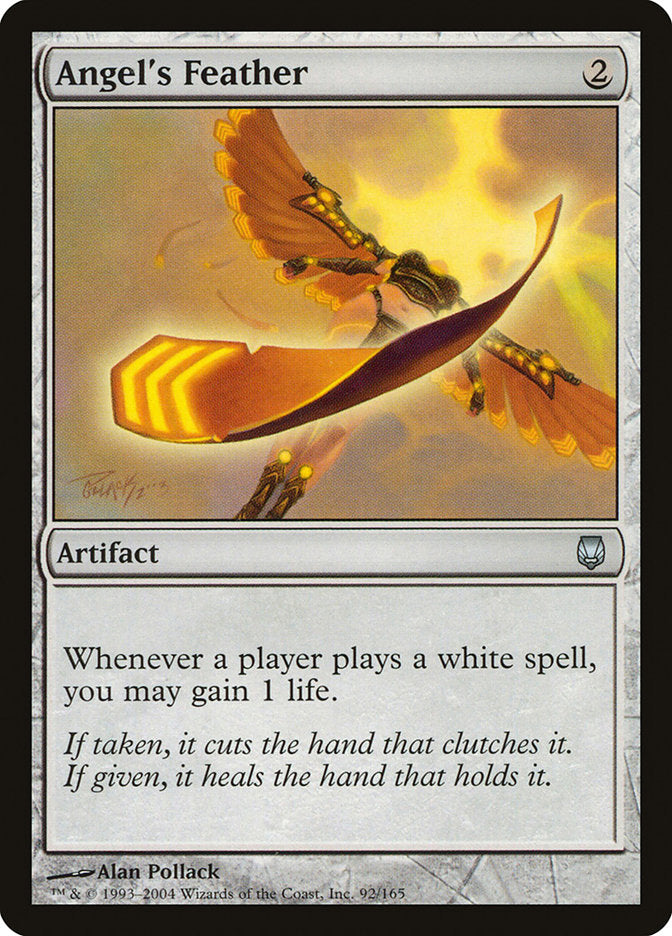 Angel's Feather [Darksteel] MTG Single Magic: The Gathering    | Red Claw Gaming