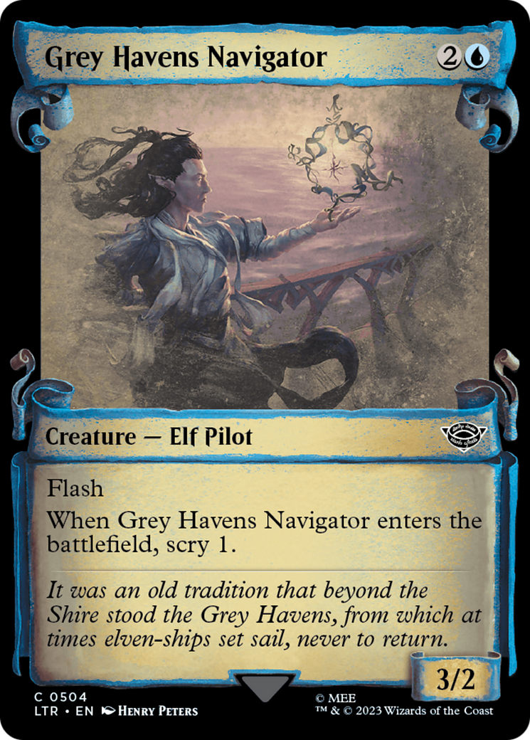 Grey Havens Navigator [The Lord of the Rings: Tales of Middle-Earth Showcase Scrolls] MTG Single Magic: The Gathering    | Red Claw Gaming