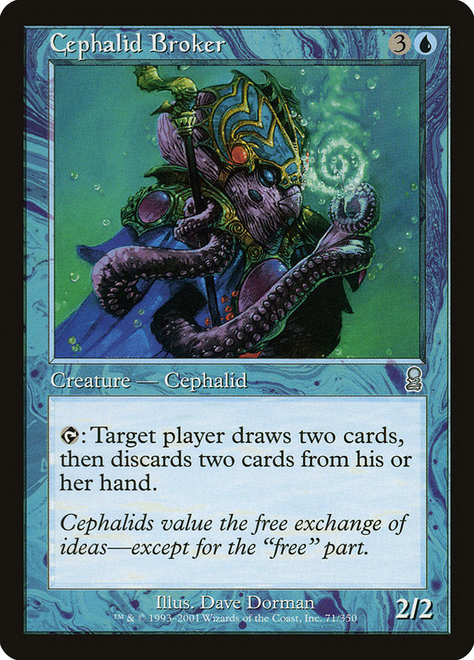 Cephalid Broker [Odyssey] MTG Single Magic: The Gathering    | Red Claw Gaming