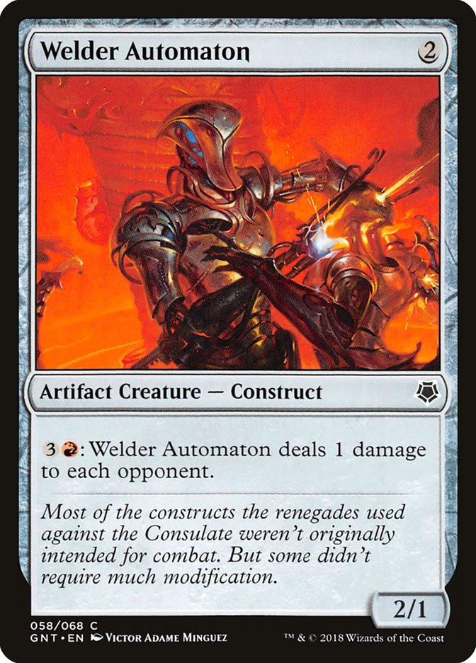 Welder Automaton [Game Night 2018] MTG Single Magic: The Gathering    | Red Claw Gaming