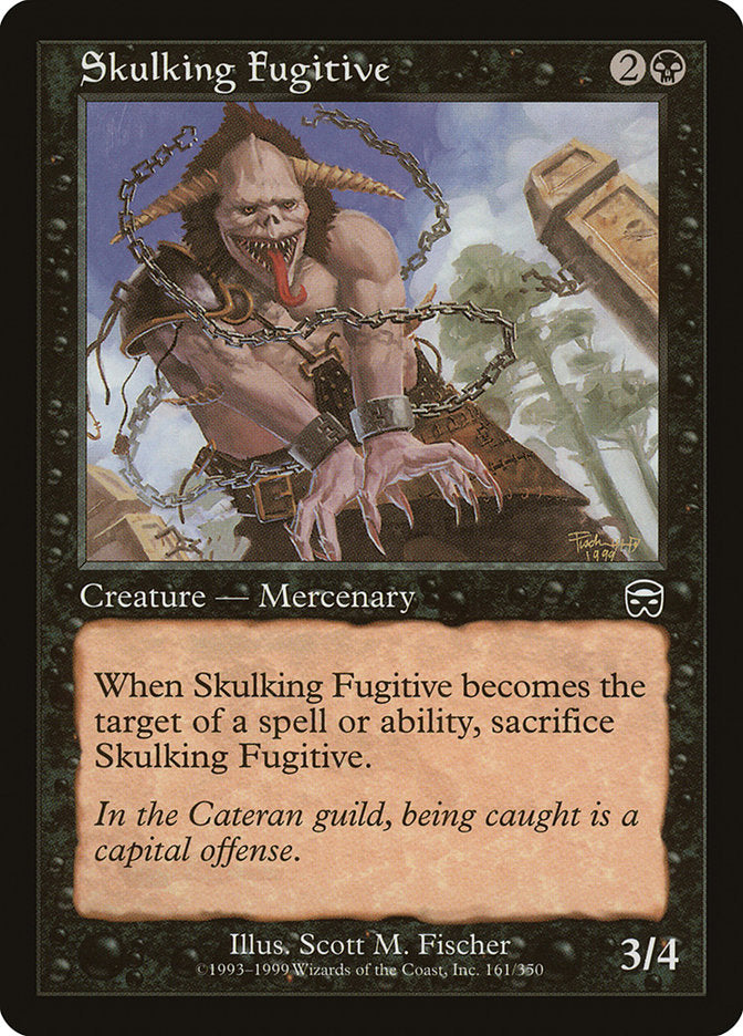 Skulking Fugitive [Mercadian Masques] MTG Single Magic: The Gathering    | Red Claw Gaming