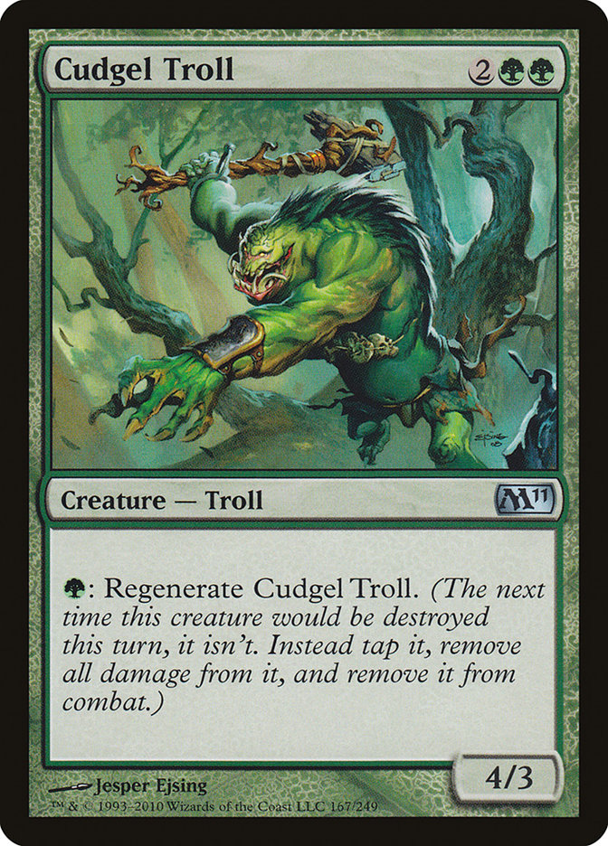 Cudgel Troll [Magic 2011] MTG Single Magic: The Gathering    | Red Claw Gaming