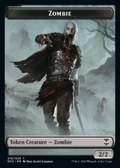 Zombie // Drake Double-Sided Token [Streets of New Capenna Commander Tokens] MTG Single Magic: The Gathering    | Red Claw Gaming