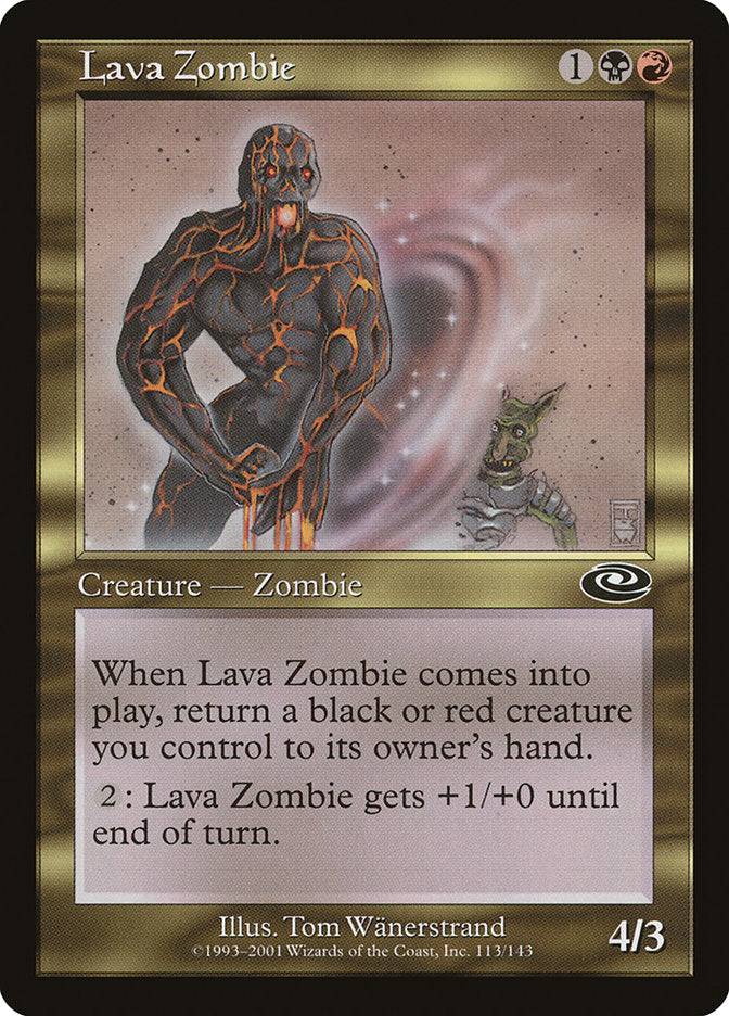 Lava Zombie [Planeshift] MTG Single Magic: The Gathering    | Red Claw Gaming