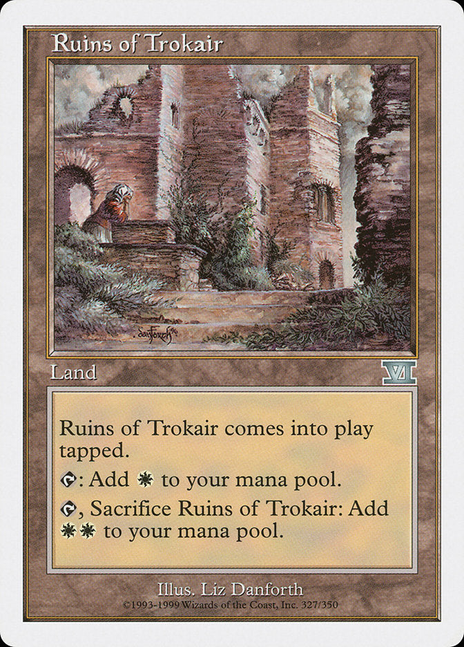 Ruins of Trokair [Classic Sixth Edition] MTG Single Magic: The Gathering    | Red Claw Gaming