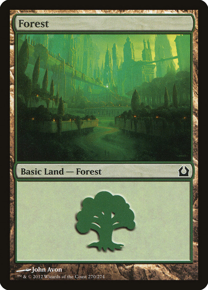 Forest (270) [Return to Ravnica] MTG Single Magic: The Gathering    | Red Claw Gaming