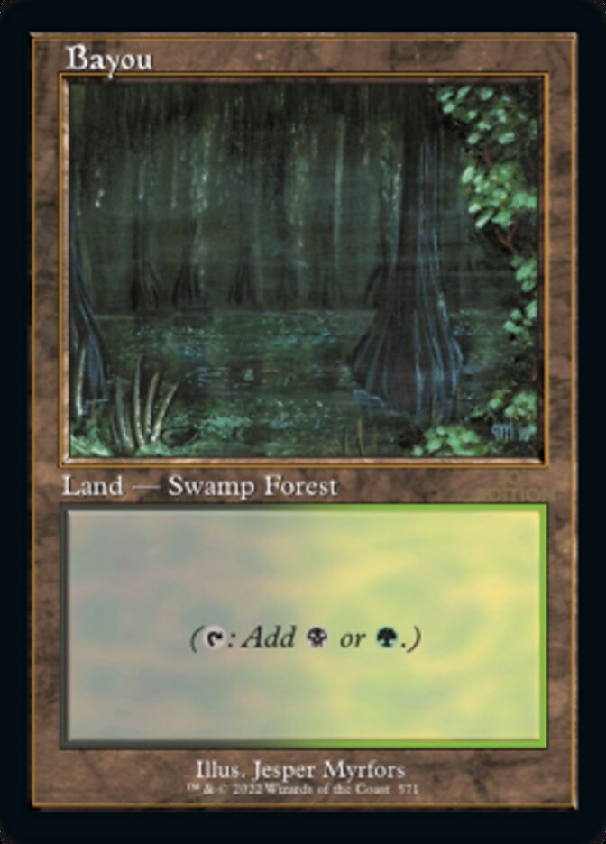 Bayou (Retro) [30th Anniversary Edition] MTG Single Magic: The Gathering    | Red Claw Gaming