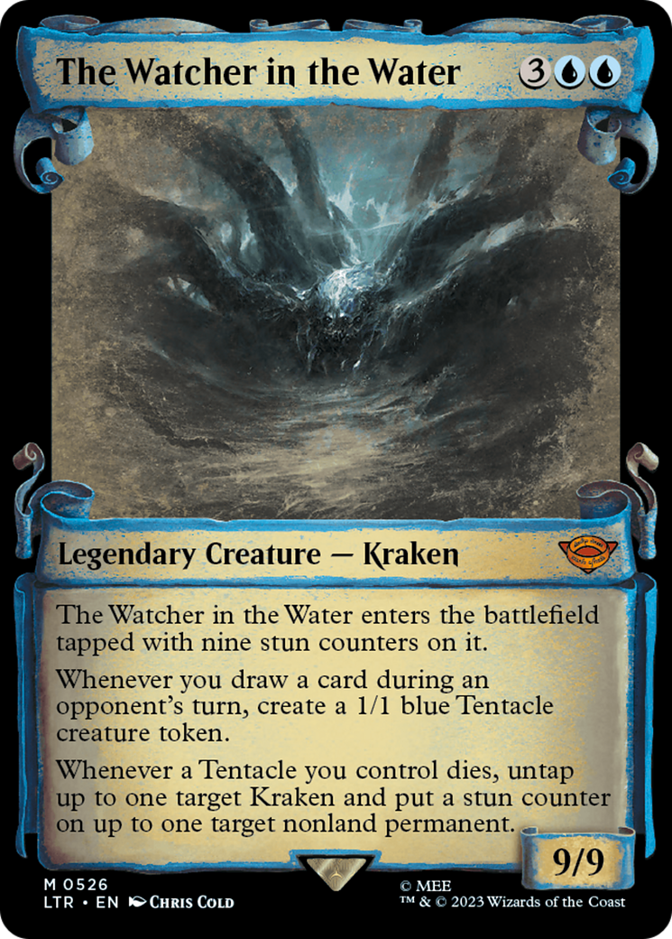 The Watcher in the Water [The Lord of the Rings: Tales of Middle-Earth Showcase Scrolls] MTG Single Magic: The Gathering    | Red Claw Gaming