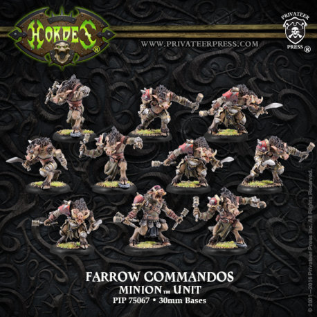 Minions Farrow Brigands Farrow Commandos  Clearance    | Red Claw Gaming