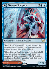 Torrent Sculptor // Flamethrower Sonata [Strixhaven: School of Mages] MTG Single Magic: The Gathering    | Red Claw Gaming