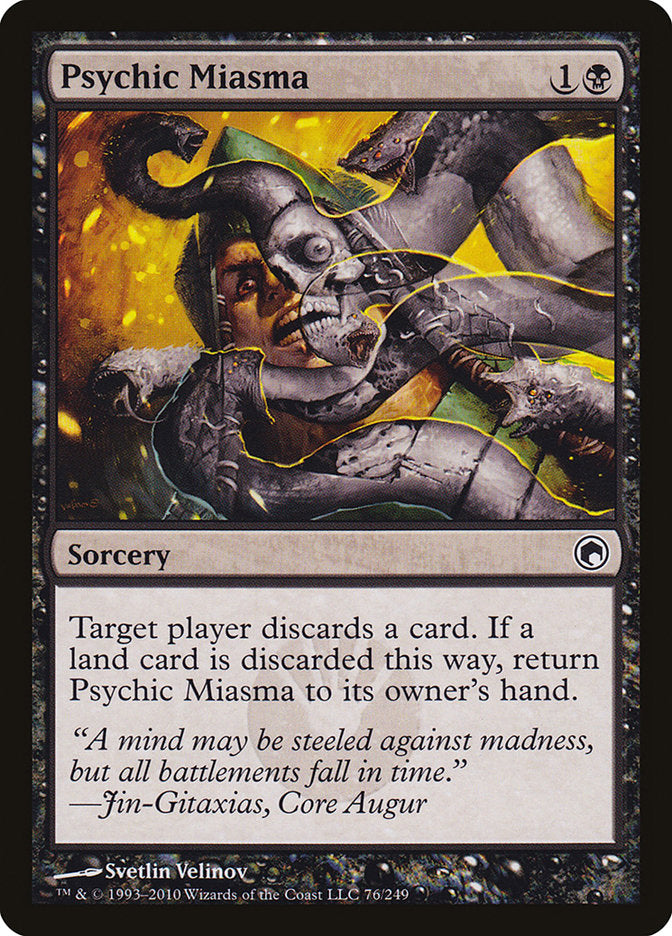 Psychic Miasma [Scars of Mirrodin] MTG Single Magic: The Gathering    | Red Claw Gaming