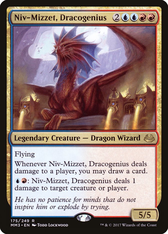 Niv-Mizzet, Dracogenius [Modern Masters 2017] MTG Single Magic: The Gathering    | Red Claw Gaming