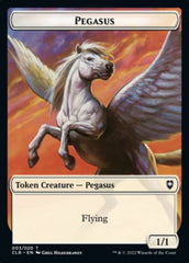 Treasure // Pegasus Double-Sided Token [Commander Legends: Battle for Baldur's Gate Tokens] MTG Single Magic: The Gathering    | Red Claw Gaming