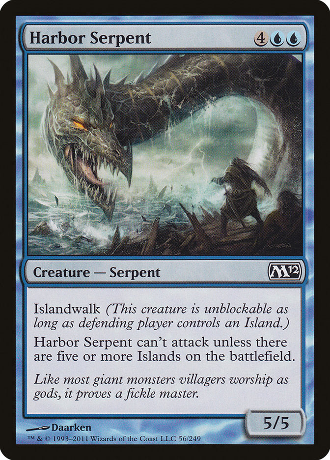 Harbor Serpent [Magic 2012] MTG Single Magic: The Gathering    | Red Claw Gaming