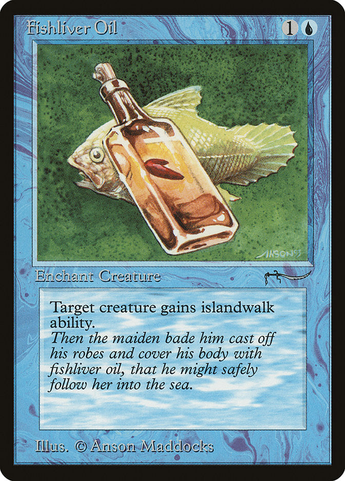 Fishliver Oil (Light Mana Cost) [Arabian Nights] MTG Single Magic: The Gathering    | Red Claw Gaming