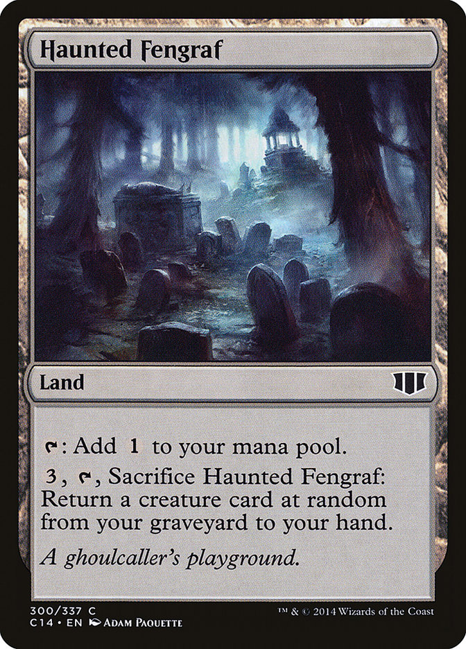 Haunted Fengraf [Commander 2014] MTG Single Magic: The Gathering    | Red Claw Gaming