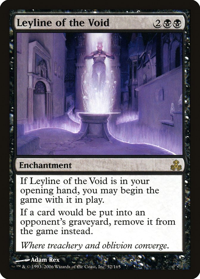 Leyline of the Void [Guildpact] MTG Single Magic: The Gathering    | Red Claw Gaming