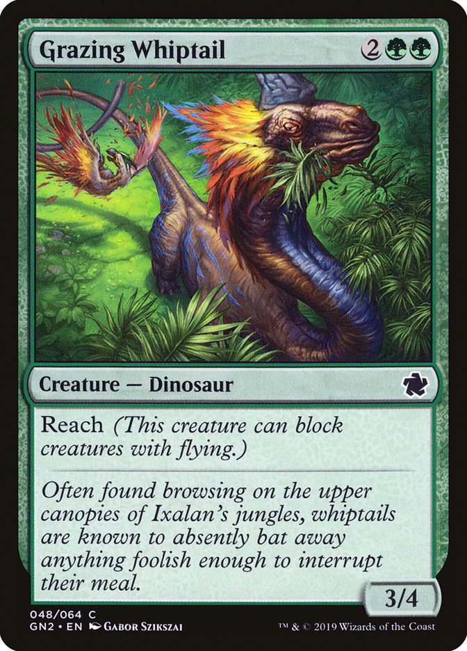 Grazing Whiptail [Game Night 2019] MTG Single Magic: The Gathering    | Red Claw Gaming