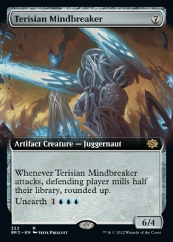 Terisian Mindbreaker (Extended Art) [The Brothers' War] MTG Single Magic: The Gathering    | Red Claw Gaming
