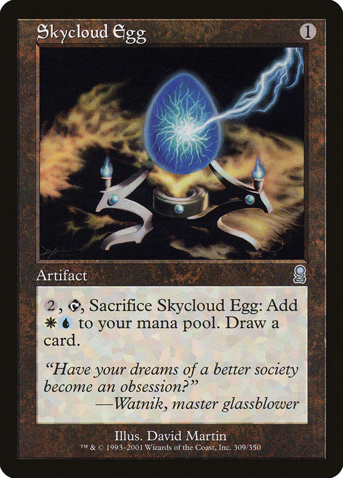 Skycloud Egg [Odyssey] MTG Single Magic: The Gathering    | Red Claw Gaming