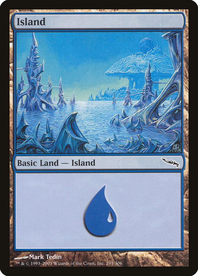 Island (291) [Mirrodin] MTG Single Magic: The Gathering    | Red Claw Gaming