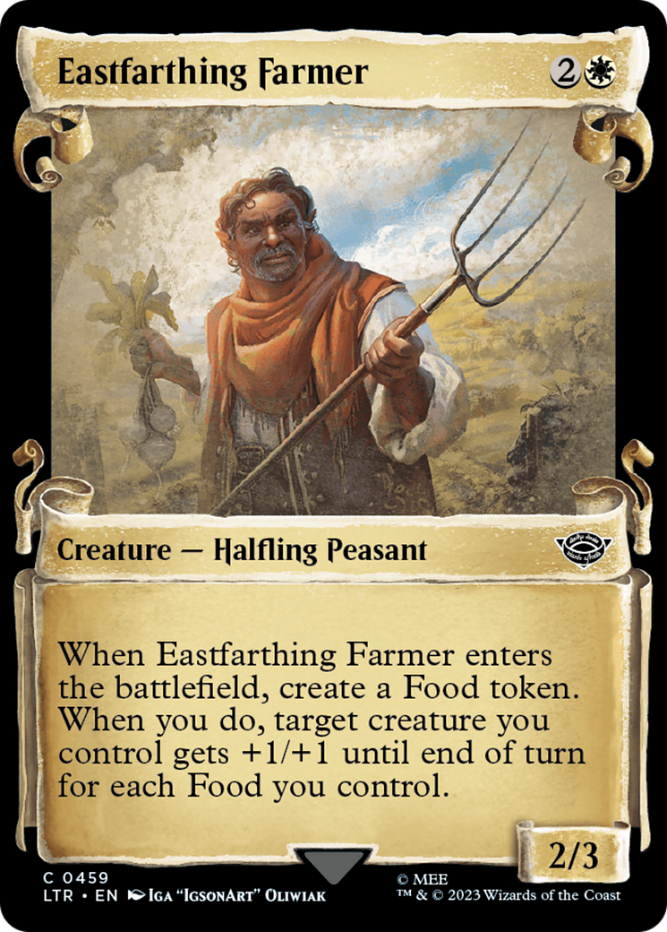 Eastfarthing Farmer [The Lord of the Rings: Tales of Middle-Earth Showcase Scrolls] MTG Single Magic: The Gathering    | Red Claw Gaming