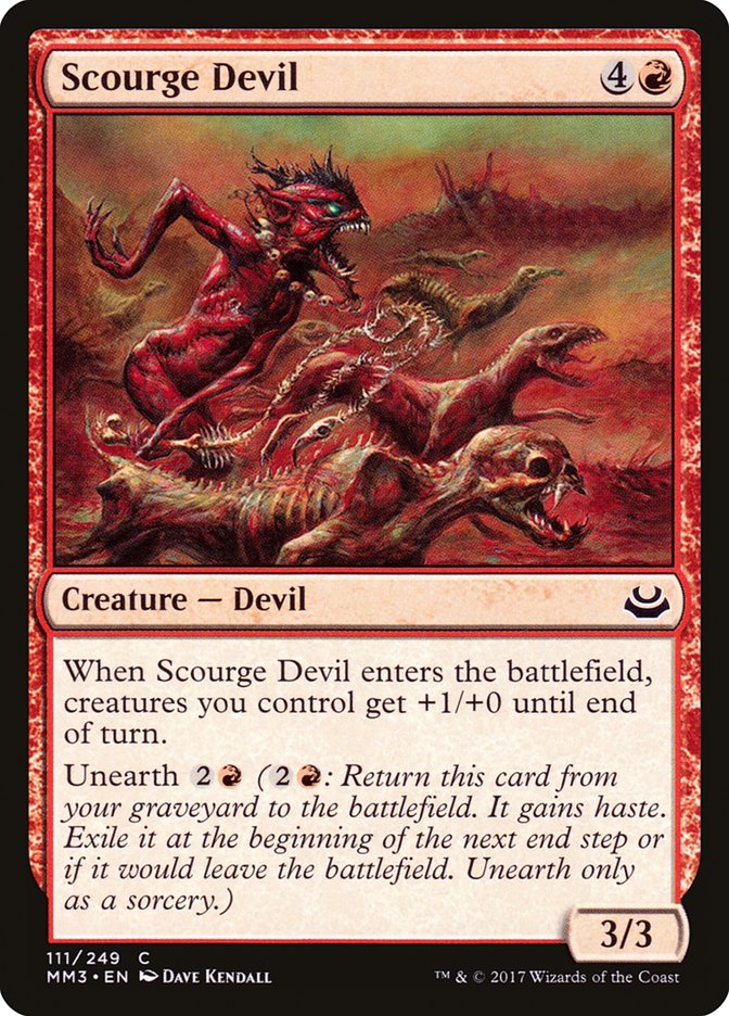 Scourge Devil [Modern Masters 2017] MTG Single Magic: The Gathering    | Red Claw Gaming