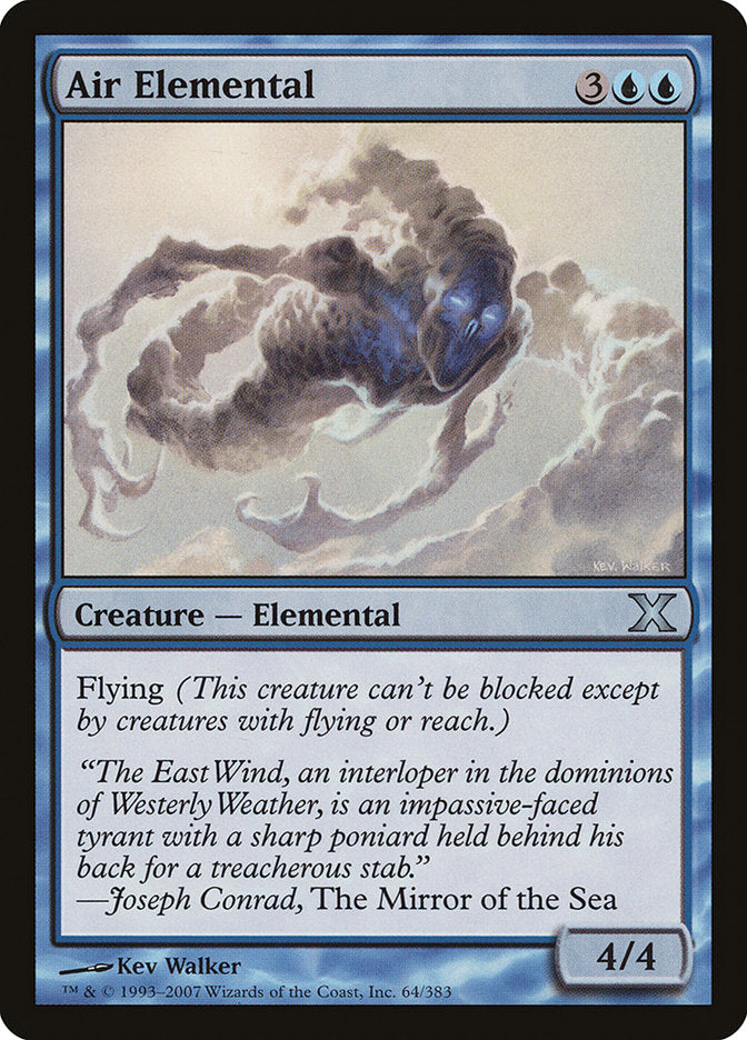 Air Elemental [Tenth Edition] MTG Single Magic: The Gathering    | Red Claw Gaming