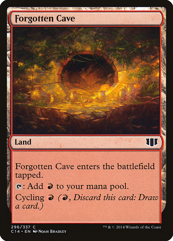 Forgotten Cave [Commander 2014] MTG Single Magic: The Gathering    | Red Claw Gaming