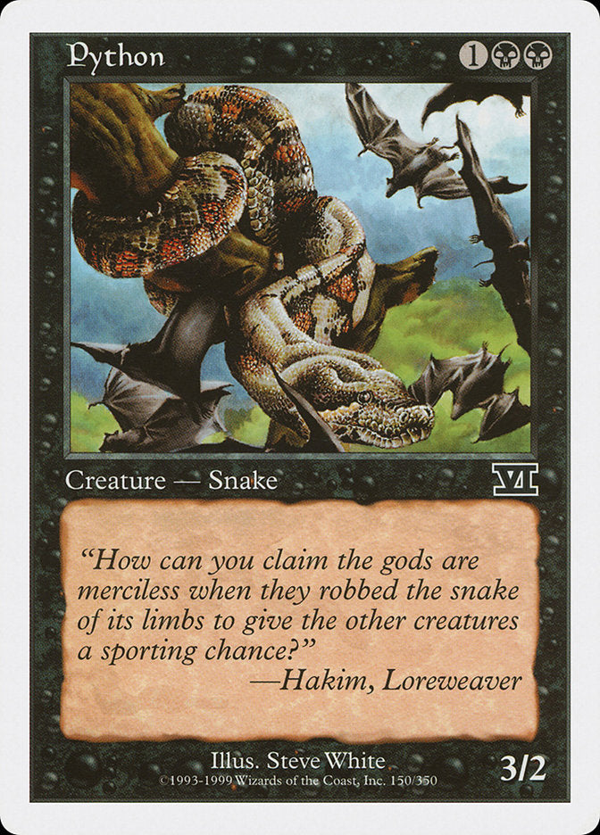 Python [Classic Sixth Edition] MTG Single Magic: The Gathering    | Red Claw Gaming