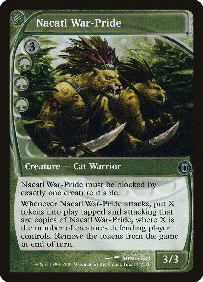 Nacatl War-Pride [Future Sight] MTG Single Magic: The Gathering    | Red Claw Gaming