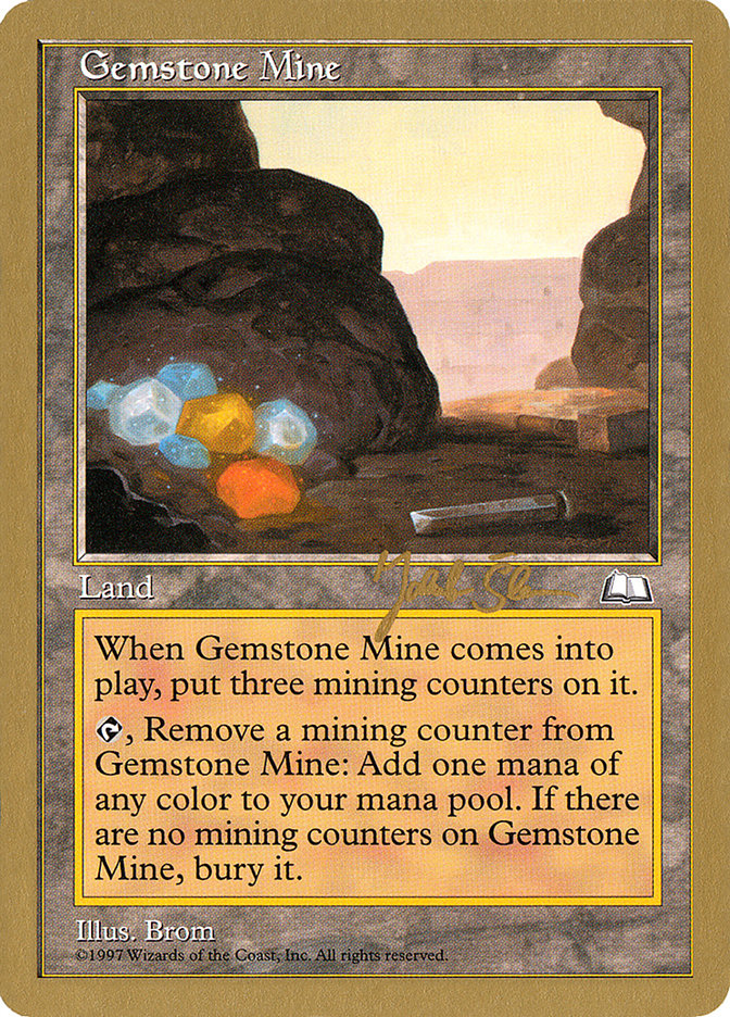 Gemstone Mine (Jakub Slemr) [World Championship Decks 1997] MTG Single Magic: The Gathering    | Red Claw Gaming