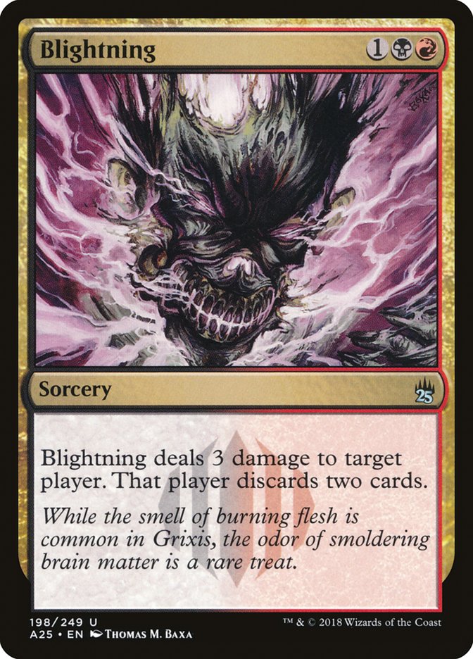 Blightning [Masters 25] MTG Single Magic: The Gathering    | Red Claw Gaming