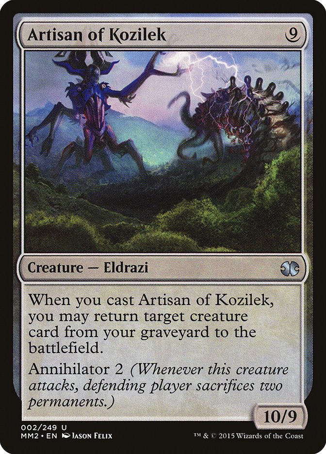 Artisan of Kozilek [Modern Masters 2015] MTG Single Magic: The Gathering    | Red Claw Gaming