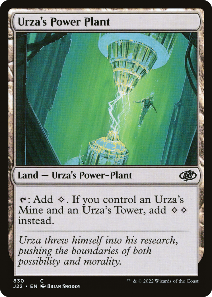 Urza's Power Plant [Jumpstart 2022] MTG Single Magic: The Gathering    | Red Claw Gaming