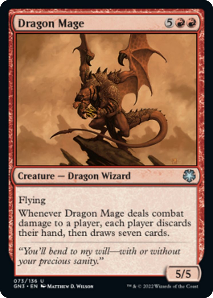 Dragon Mage [Game Night: Free-for-All] MTG Single Magic: The Gathering    | Red Claw Gaming