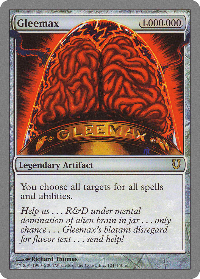 Gleemax [Unhinged] MTG Single Magic: The Gathering    | Red Claw Gaming