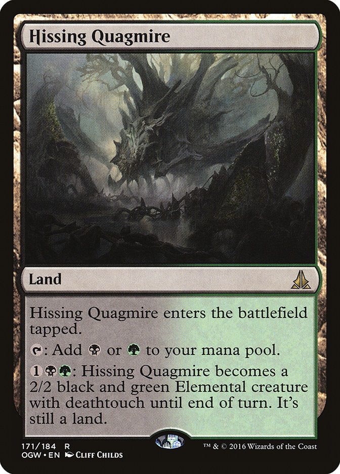 Hissing Quagmire [Oath of the Gatewatch] MTG Single Magic: The Gathering    | Red Claw Gaming
