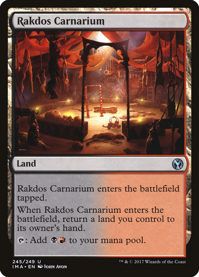 Rakdos Carnarium [Iconic Masters] MTG Single Magic: The Gathering    | Red Claw Gaming