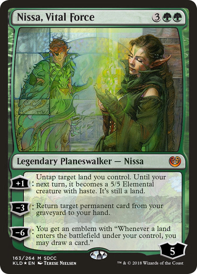 Nissa, Vital Force [San Diego Comic-Con 2018] MTG Single Magic: The Gathering    | Red Claw Gaming