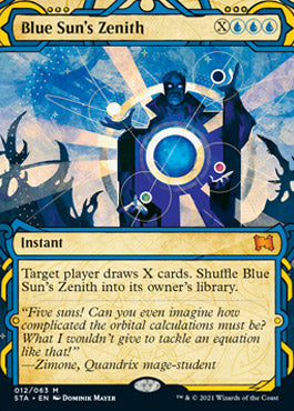 Blue Sun's Zenith [Strixhaven: School of Mages Mystical Archive] MTG Single Magic: The Gathering    | Red Claw Gaming