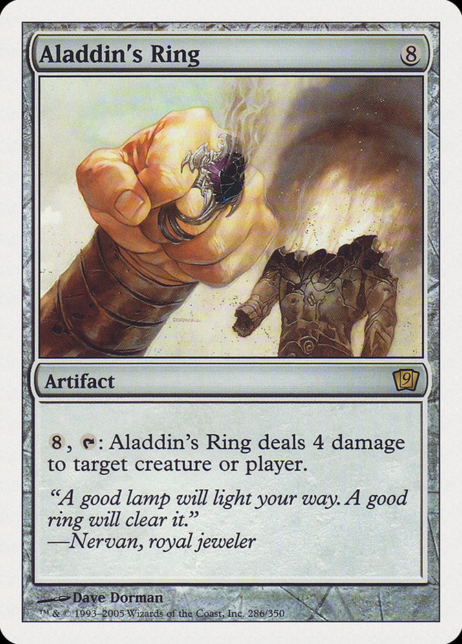 Aladdin's Ring [Ninth Edition] MTG Single Magic: The Gathering    | Red Claw Gaming