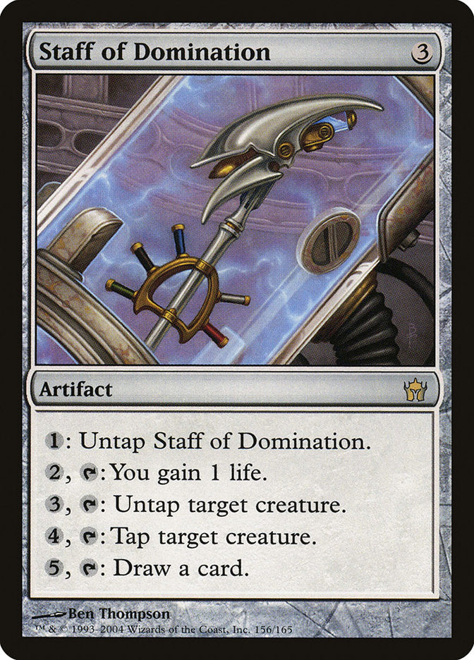 Staff of Domination [Fifth Dawn] MTG Single Magic: The Gathering    | Red Claw Gaming