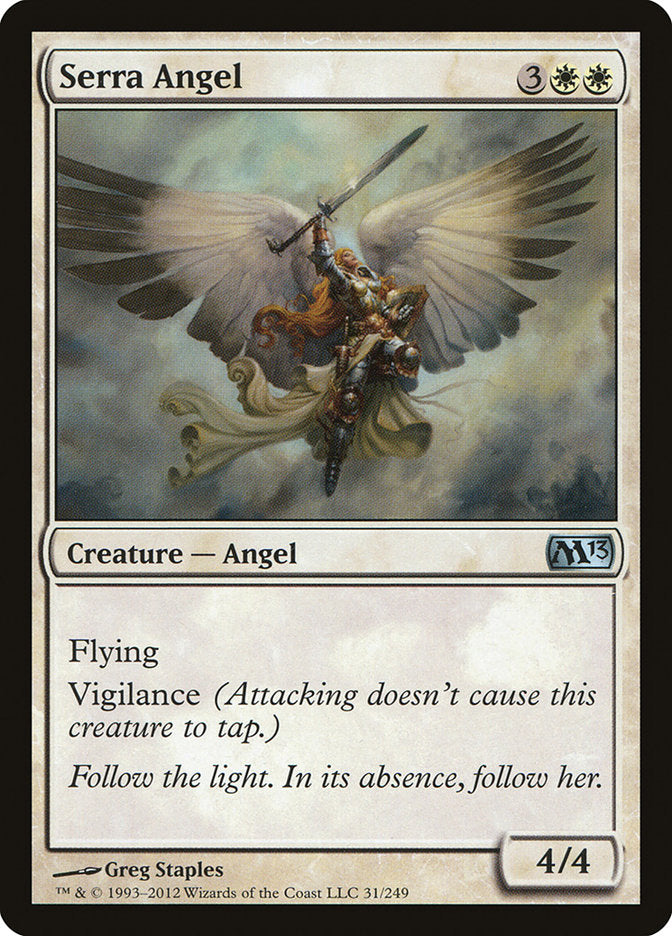 Serra Angel [Magic 2013] MTG Single Magic: The Gathering    | Red Claw Gaming