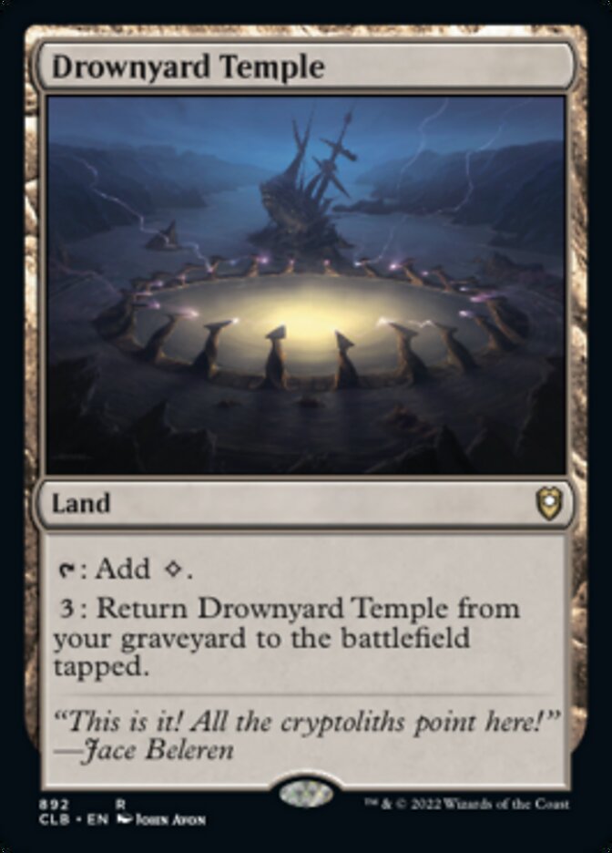 Drownyard Temple [Commander Legends: Battle for Baldur's Gate] MTG Single Magic: The Gathering    | Red Claw Gaming