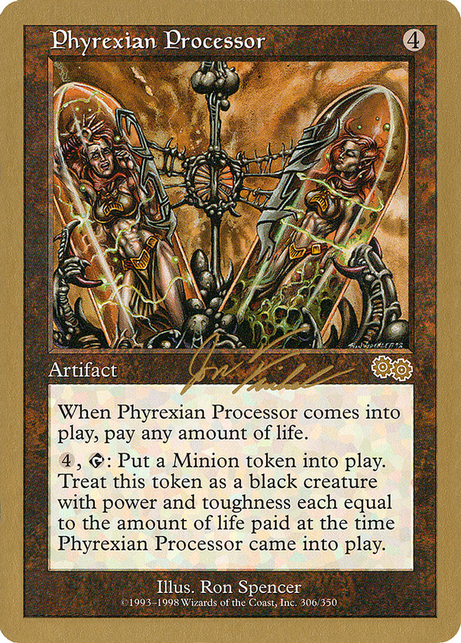 Phyrexian Processor (Jon Finkel) [World Championship Decks 2000] MTG Single Magic: The Gathering    | Red Claw Gaming