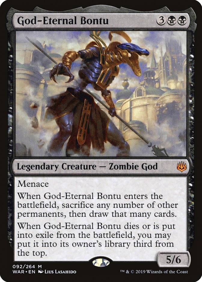 God-Eternal Bontu [War of the Spark] MTG Single Magic: The Gathering    | Red Claw Gaming