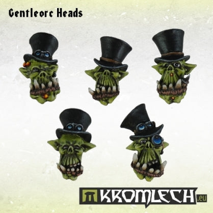 Gentleorc Heads (10) Minatures Kromlech    | Red Claw Gaming