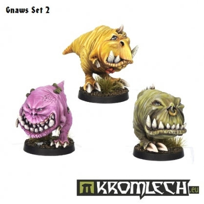 Gnaws Set 2 (3) Minatures Kromlech    | Red Claw Gaming