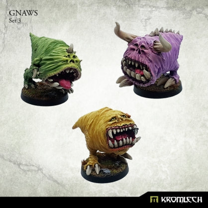 Gnaws Set 3 (3) Minatures Kromlech    | Red Claw Gaming